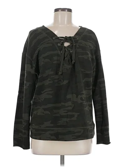 Pre-owned Sanctuary Sweatshirt In Green