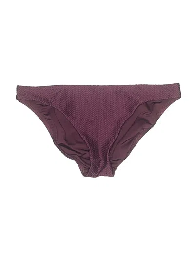 Pre-owned Sanctuary Swimsuit Bottoms In Burgundy