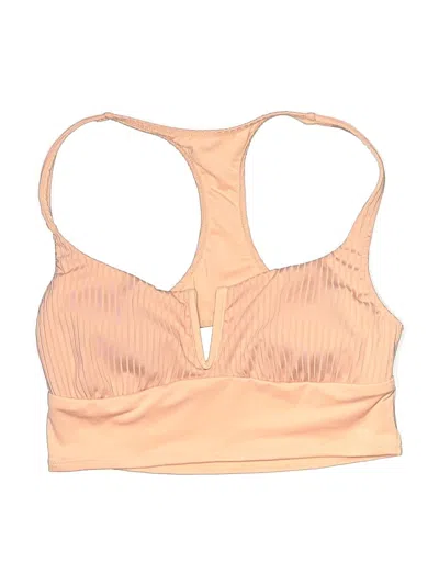 Pre-owned Sanctuary Swimsuit Top Tan Swimwear
