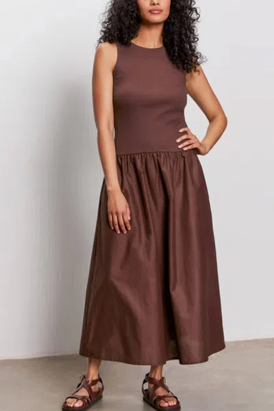 SANCTUARY TAKE ME AWAY MIDI DRESS IN MESA