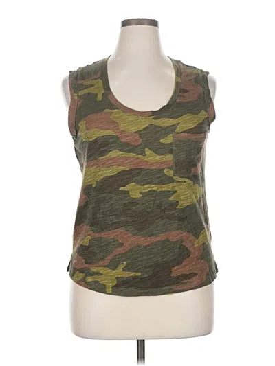 Pre-owned Sanctuary Tank Top Green Halter Neckline Tops