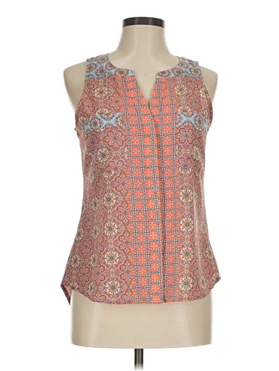 Pre-owned Sanctuary Tank Top Orange Halter Neckline Tops