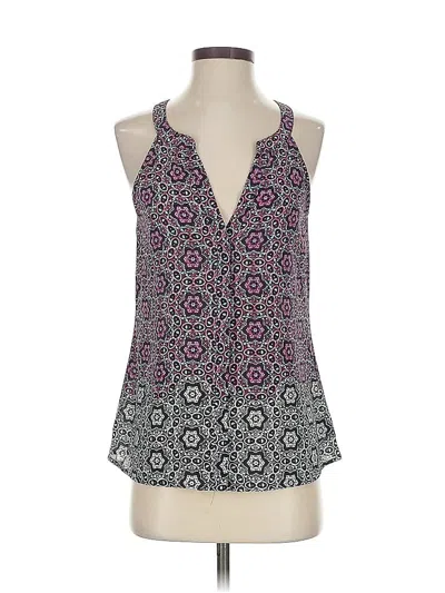 Pre-owned Sanctuary Tank Top Purple Halter Neckline Tops