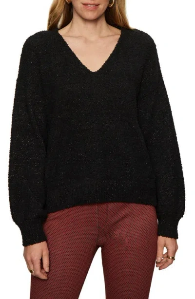 Sanctuary Teddy Shine Sweater In Black