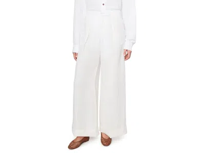 Sanctuary Terrace Linen Pants Women's Clothing Chalk: 29 27 In White