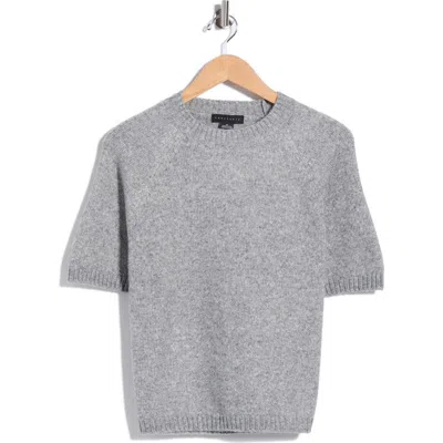 Sanctuary The Daily Short Sleeve Sweater In Gray
