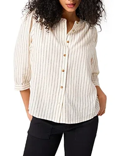 Sanctuary The Femme Shirt In Birch Stripe