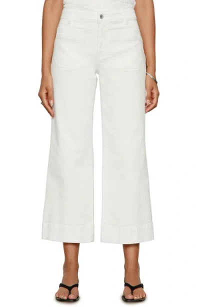 Sanctuary The Marine Crop Denim Pants In White