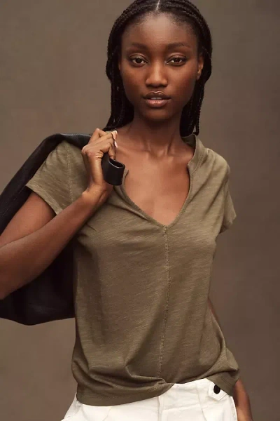 Sanctuary The New Girl Tee In Green