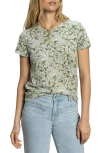 Sanctuary The Perfect Geo Print Cotton Blend Knit Top In Adorned