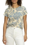 Sanctuary The Perfect Geo Print Cotton Blend Knit Top In Botanic