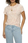 Sanctuary The Perfect Geo Print Cotton Blend Knit Top In Pink Meadow