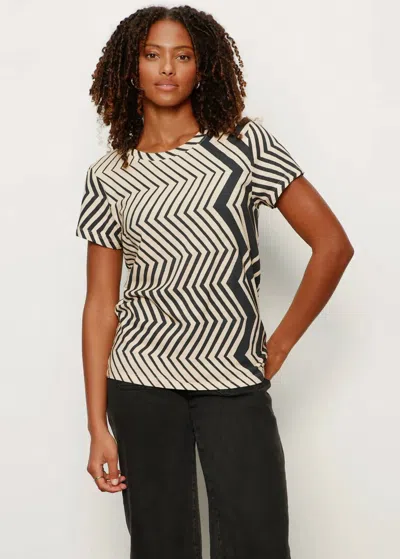 Sanctuary The Perfect Short Sleeve Tee In Frost In White