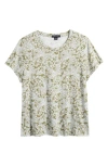 Sanctuary The Perfect Geo Print Cotton Blend Knit Top In Adorned