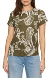 Sanctuary The Perfect T-shirt In Green