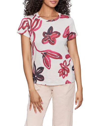 Sanctuary The Perfect Tee In Artist Floral In White
