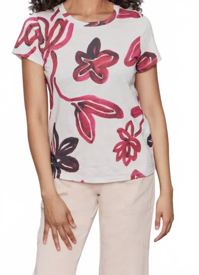 Sanctuary The Perfect Tee In Artist Floral In White