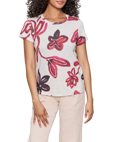 Sanctuary The Perfect Tee In Artist Floral In White