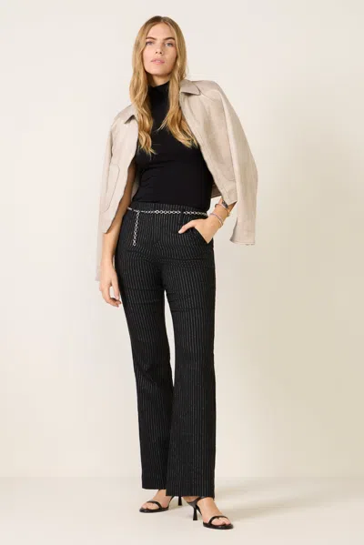 Sanctuary The Stunner Bootcut Pant In Black