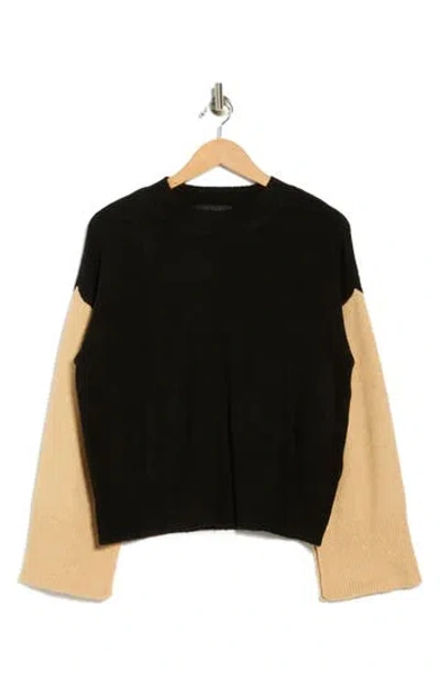 Sanctuary Throw Me On Colorblock Sweater In Multi
