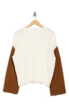 Sanctuary Throw Me On Colorblock Sweater In Multi