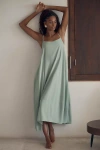 Sanctuary Tie-back Bubble Midi Dress In Green