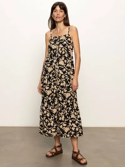 SANCTUARY TIERED PICOT DRESS IN BANDANA PRINT