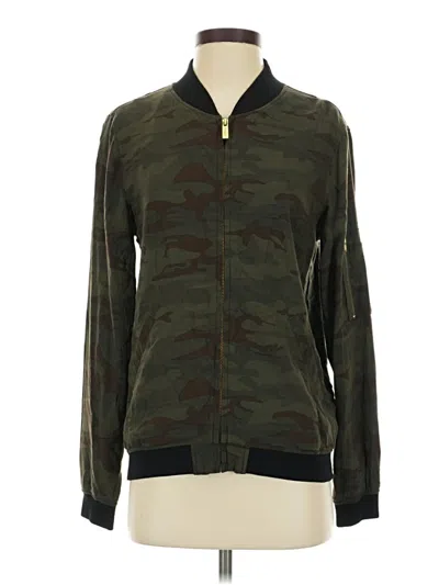 Pre-owned Sanctuary Track Jacket In Green