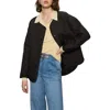 Sanctuary Transit Quilted Liner Jacket In Black