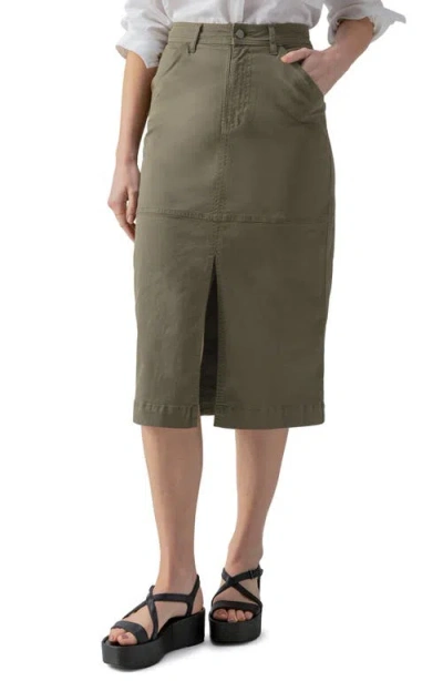 Sanctuary Triple Threat Cargo Skirt In Burnt Olive