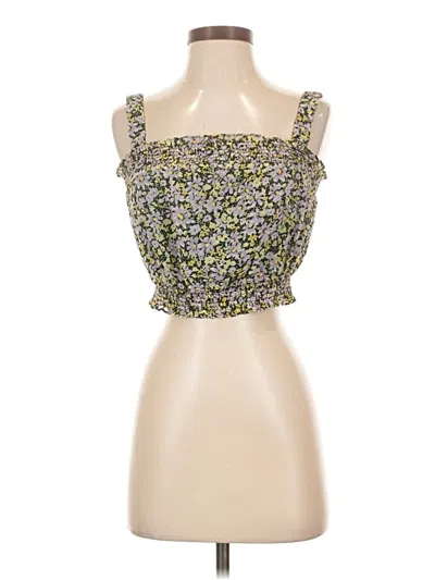 Sanctuary Tube Top Green Strapless Neckline Tops In Multi