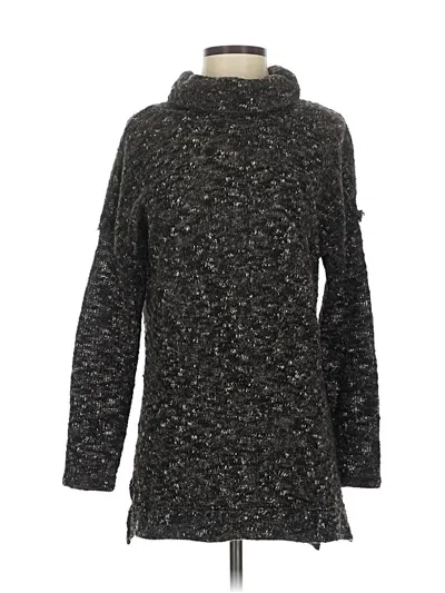 Pre-owned Sanctuary Turtleneck Sweater In Black