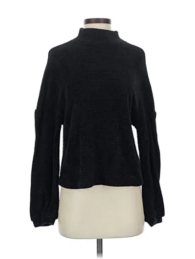 Pre-owned Sanctuary Turtleneck Sweater In Black