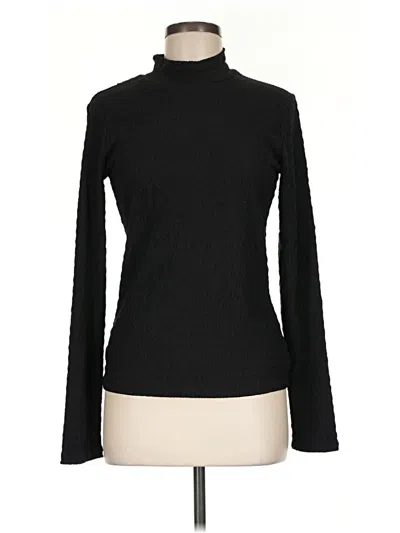 Pre-owned Sanctuary Turtleneck Sweater In Black