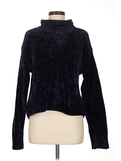 Pre-owned Sanctuary Turtleneck Sweater In Blue