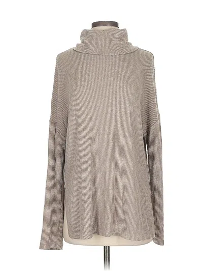 Pre-owned Sanctuary Turtleneck Sweater In Brown