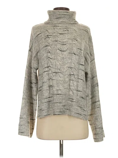 Sanctuary Turtleneck Sweater In Gray