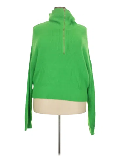 Pre-owned Sanctuary Turtleneck Sweater In Green