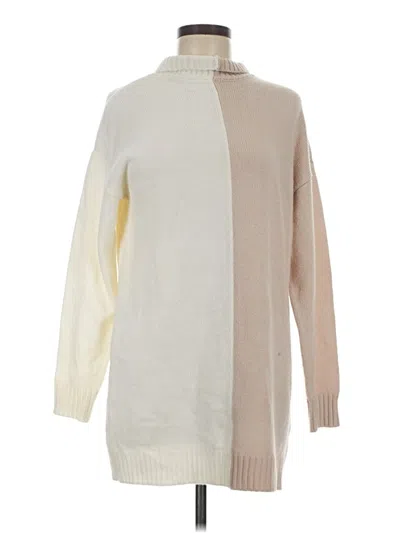 Pre-owned Sanctuary Turtleneck Sweater In Ivory