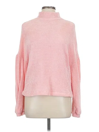Pre-owned Sanctuary Turtleneck Sweater In Pink
