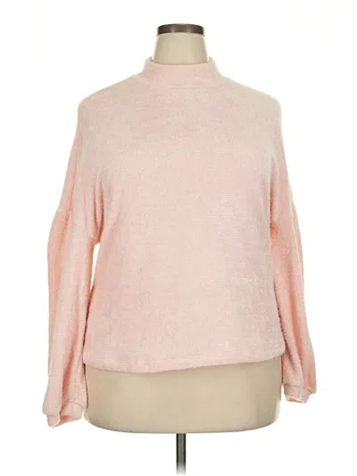 Pre-owned Sanctuary Turtleneck Sweater In Pink