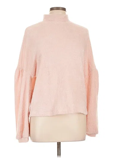 Pre-owned Sanctuary Turtleneck Sweater In Pink
