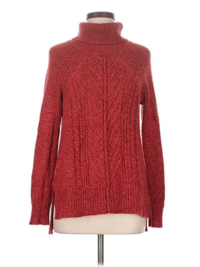 Pre-owned Sanctuary Turtleneck Sweater In Red