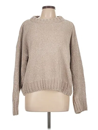 Pre-owned Sanctuary Turtleneck Sweater In Tan