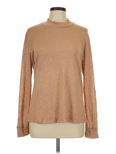 Pre-owned Sanctuary Turtleneck Sweater In Tan