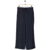 Sanctuary Twill Wide Leg Pants In Blue