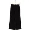 Sanctuary Twill Wide Leg Pants In Black