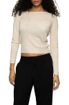 Sanctuary Twist Detail Knit Top In White