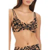 Sanctuary Shell We Twist Front Bra Top In Black