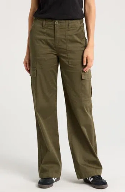 Sanctuary Unstoppable Brushed Cargo Pants In Fatigue